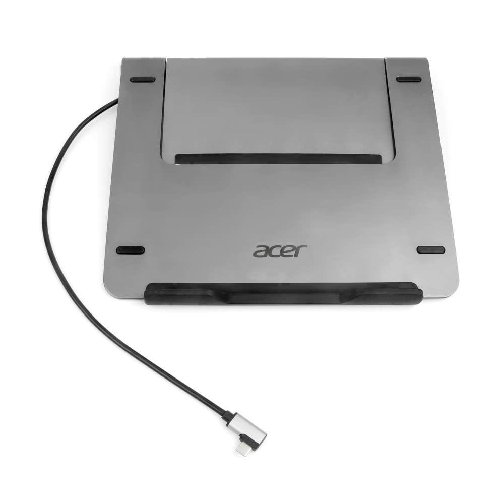Acer - Stand with 5 in 1 Docking - 270 x 45 x 300 mm - Silver
