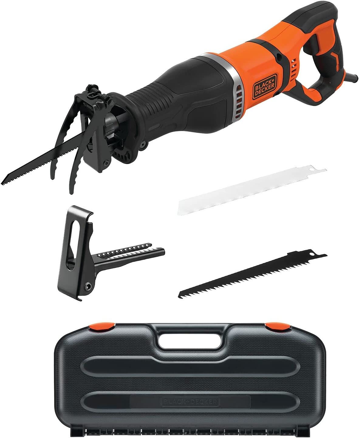 BLACK & DECKER - Reciprocating Saw with Kit Box - BES301K-QS - 750 W