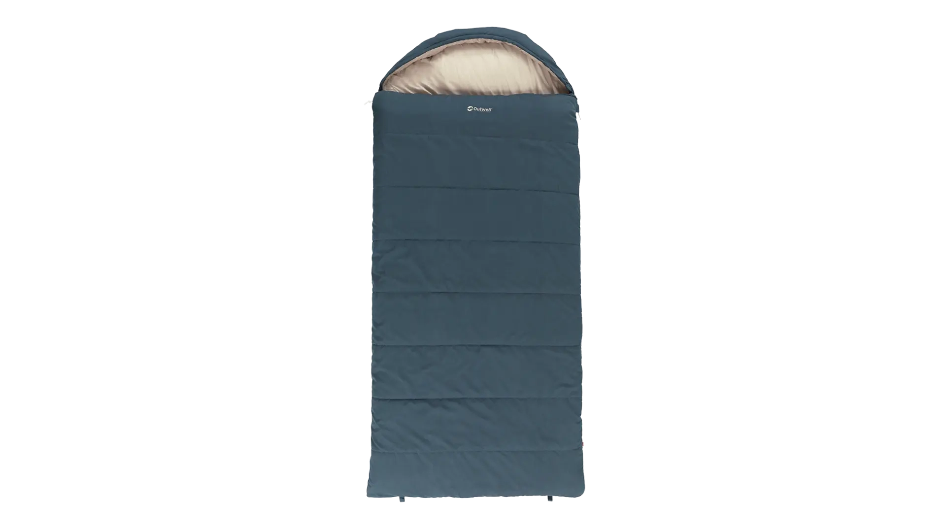 Outwell Campion Lux XL - Sleeping Bag - 225 x 105 cm - Temperature -16 to 5 °C - 2 way open - auto lock, L-shape