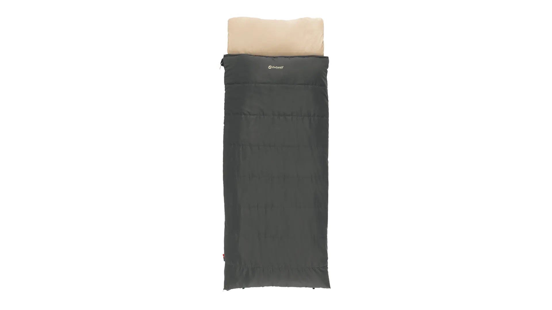 Outwell Sleeping Bag - Contour Prime - 220 x 85 cm - Temperature -13 to 16 °C - 2-way L-shape open-end with auto lock
