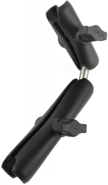RAM MOUNTS B-KOKO 1" TUPLAKUULA ADAPTERI + 1X MEDIUM VARSI + 1X PITKÄ VARSI