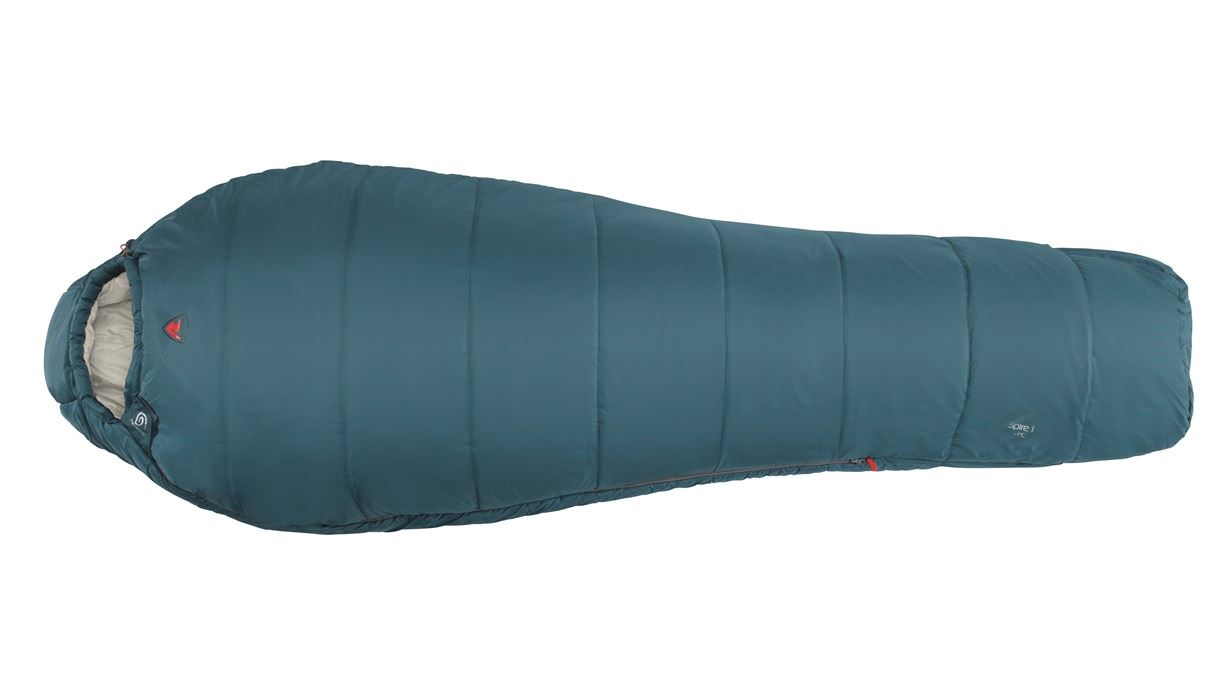 Robens - Spire I - Sleeping Bag - 220 x 80 x 50 cm - -17/4 °C - Left Zipper - Ocean Blue