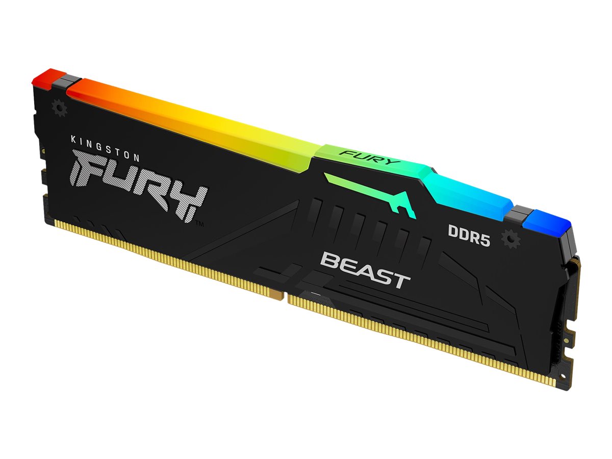 Kingston - Fury Beast - 32 GB - DDR5 - 6000 MHz - PC/server - Registered No - ECC Yes