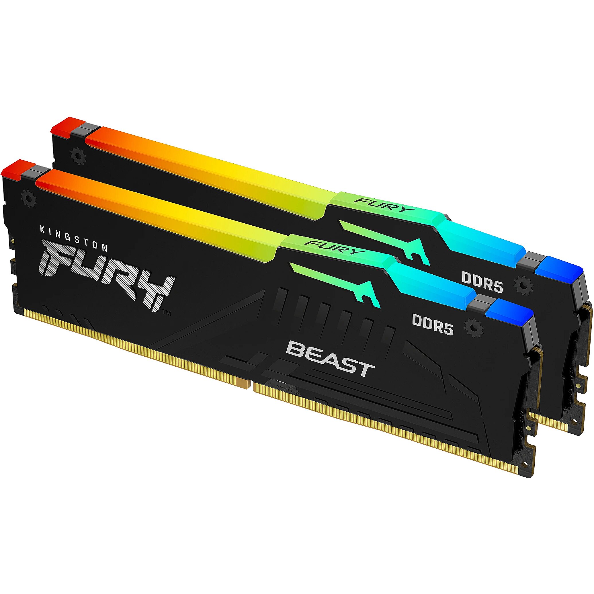 Kingston - Fury Beast - 32 Kit (16GBx2) GB - DDR5 - 6000 MHz - PC/server - Registered No - ECC No