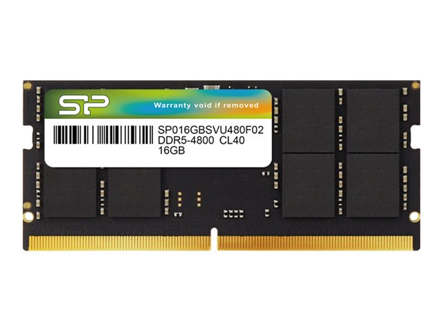 Silicon Power - SP016GBSVU480F02 - 16 GB - DDR5 - 4800 MHz - PC/server - Registered No - ECC Yes
