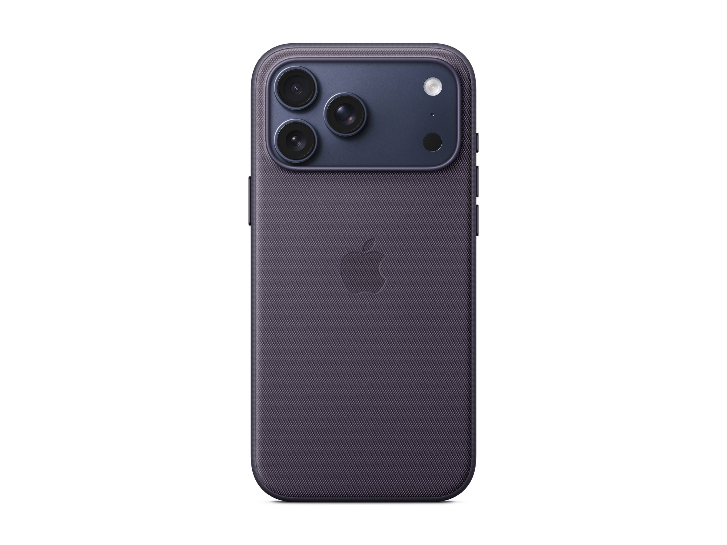Apple Back cover - Apple - iPhone 17 Pro Max - Silicone - Purple - TechWoven Case with MagSafe