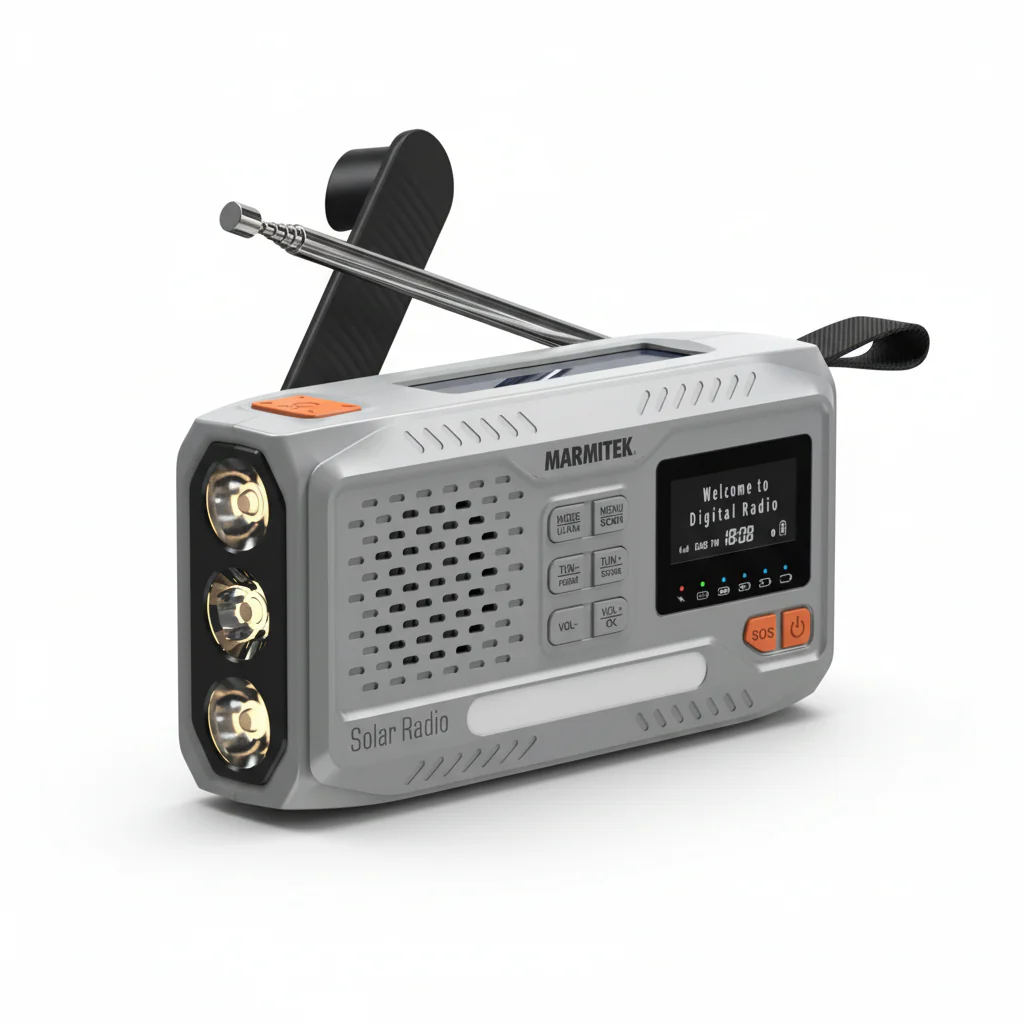 Marmitek Outdoor Radio - RESQ 100 - Gray