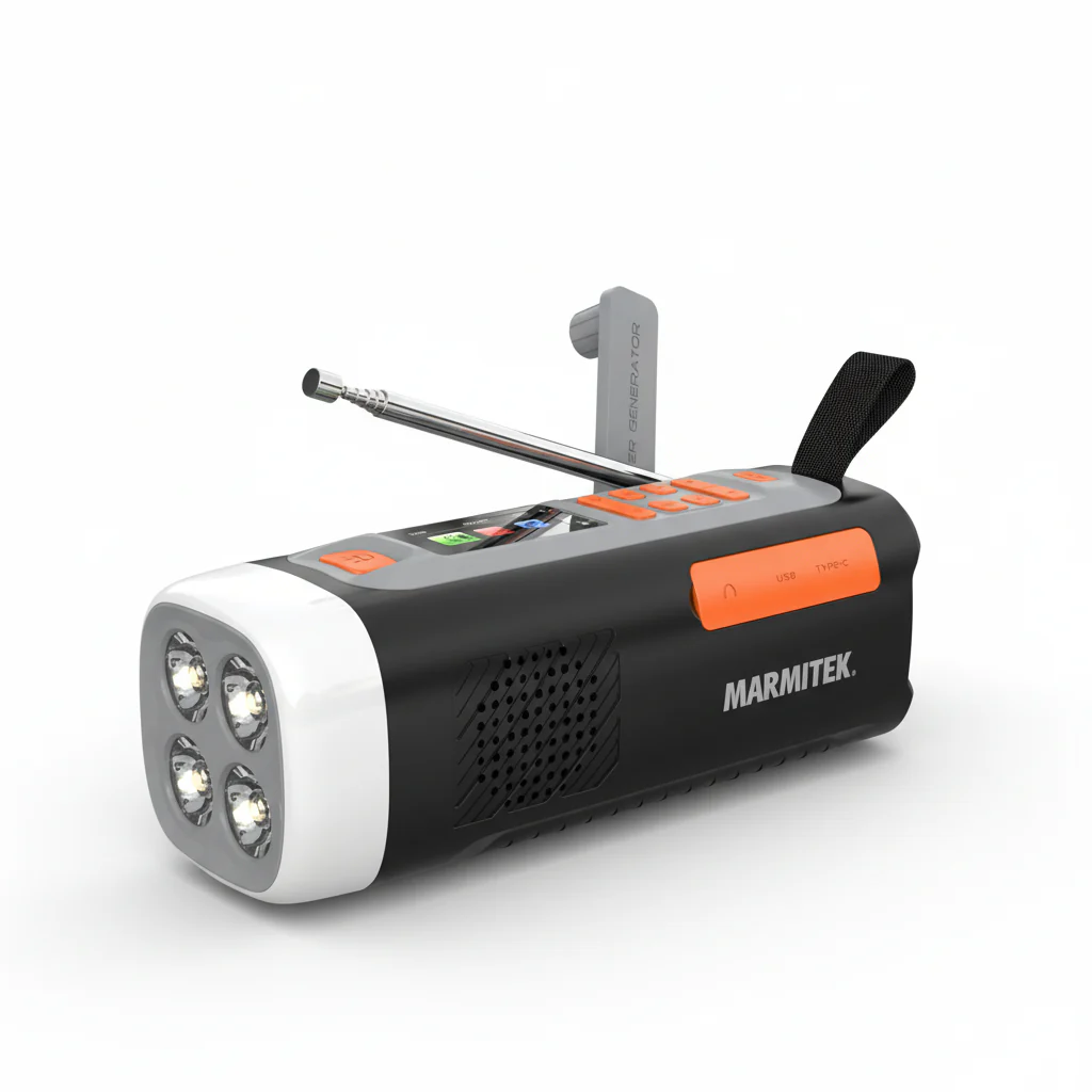 Marmitek Outdoor Radio - RESQ 200 - Black