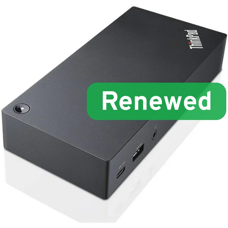 Lenovo Renewed ThinkPad USB-C Dock Gen 2 40AS 90W Used incl. PSU