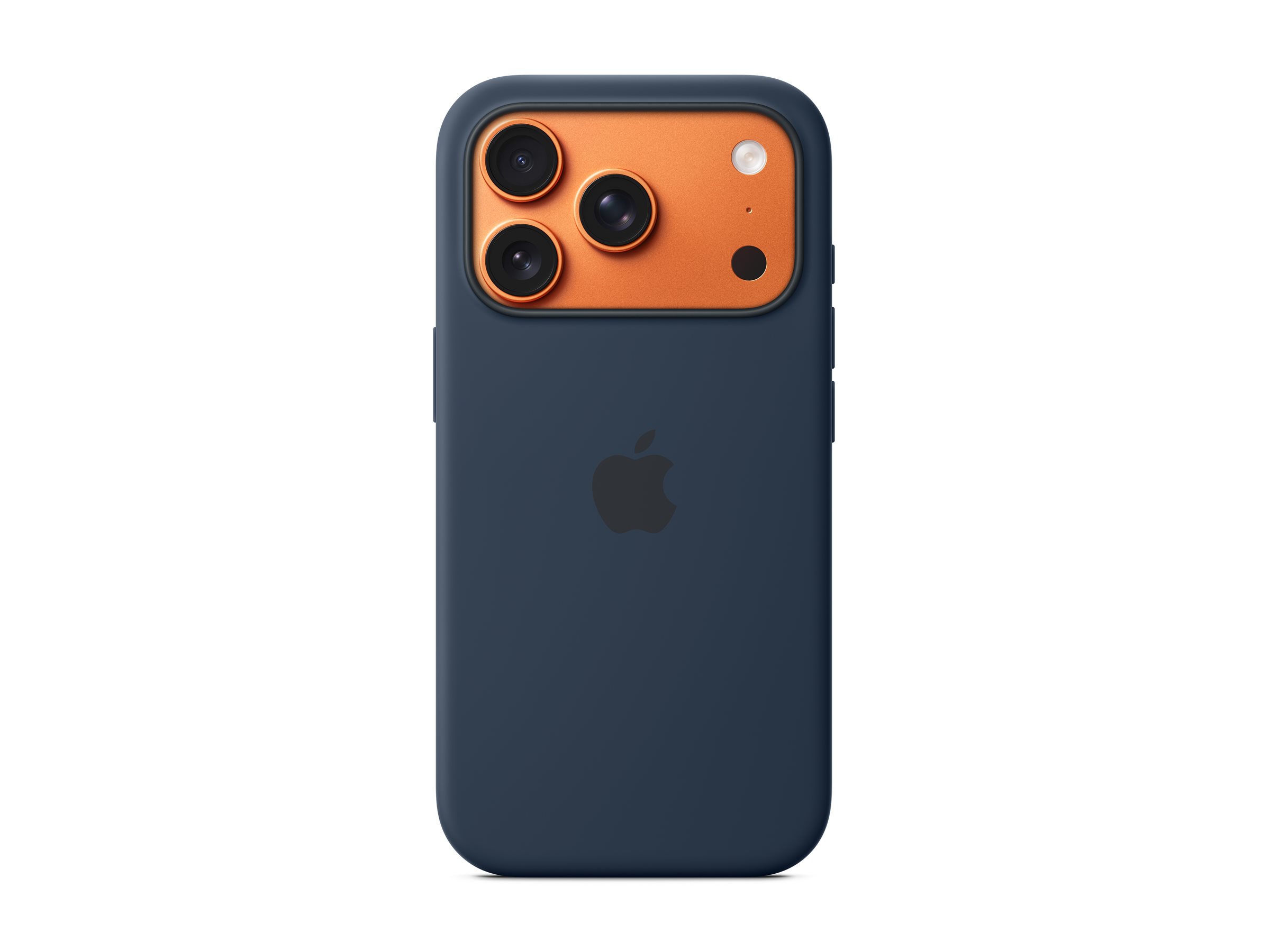 Apple Apple - Back cover - iPhone 17 Pro - Silicone - Midnight - MagSafe