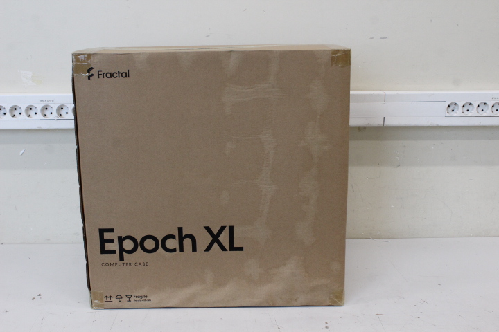 SALE OUT. Fractal Design Epoch XL Computer Case, White TG RGB Clear Tint - Fractal Design Case - Epoch XL - White TG RGB Clear Tint - ATX - DAMAGED PACKAGING