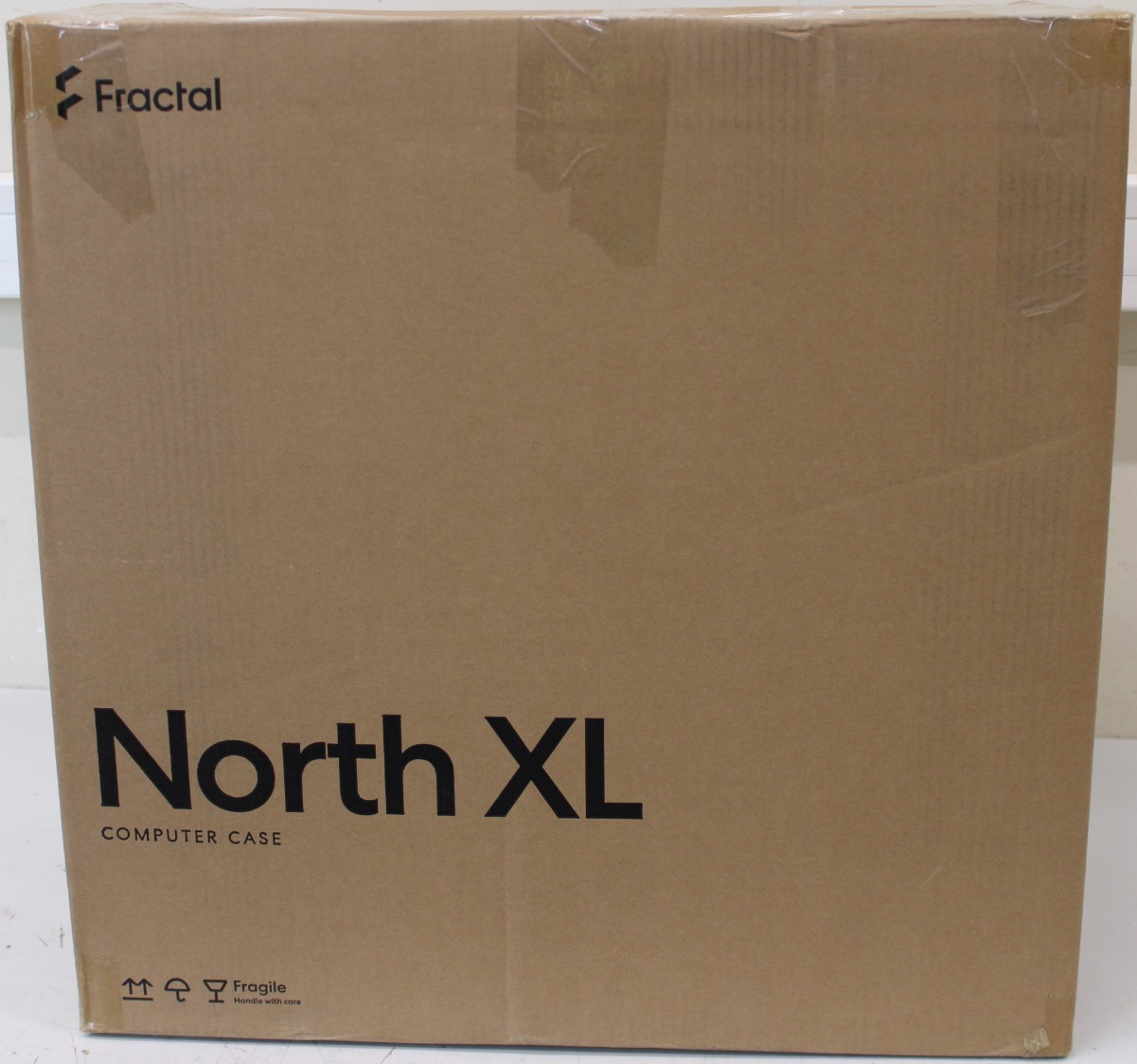SALE OUT. Fractal Design North XL RC Charcoal Black TG Dark - Fractal Design PC Case - North XL - RC Charcoal Black TG Dark - ATX/mATX - DAMAGED PACKAGING