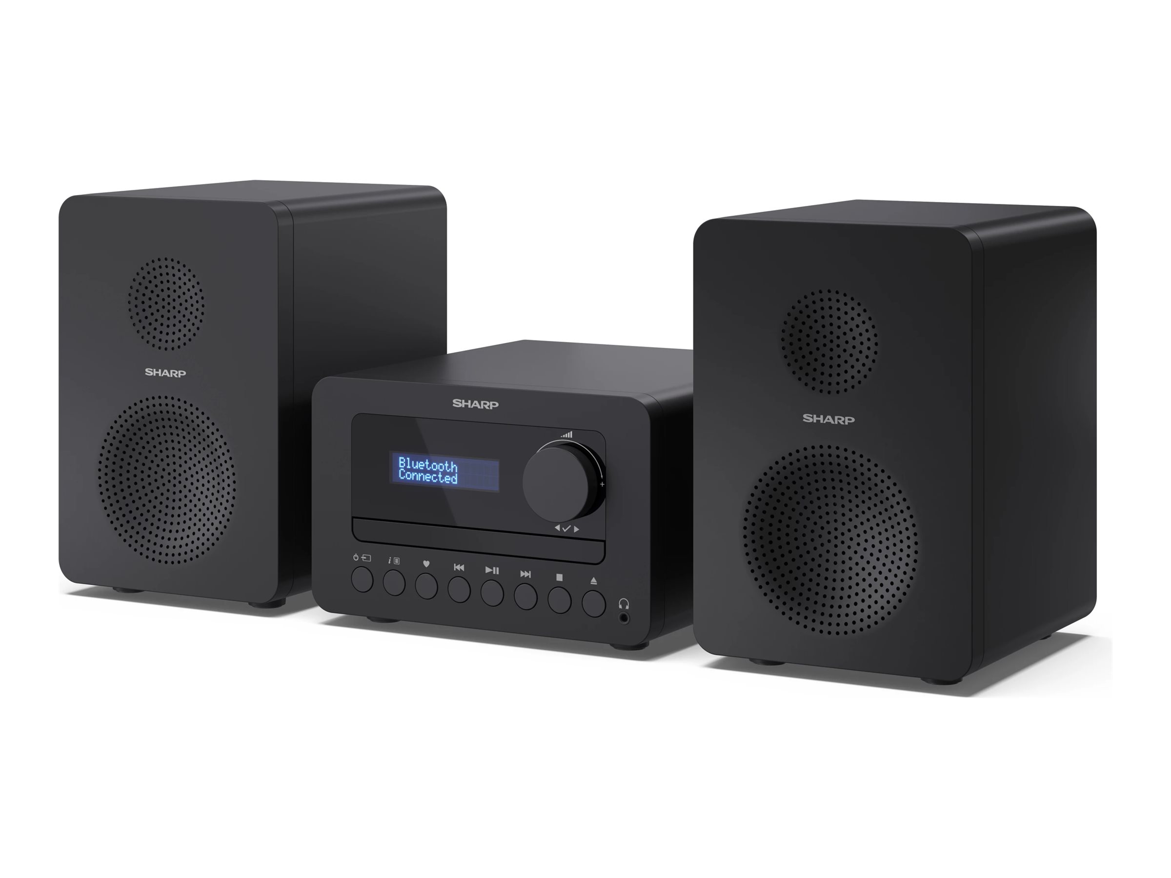 Sharp TOKYO FM Hi-Fi Micro System - XL-B514(BK) - AUX in - Bluetooth - CD player - FM radio