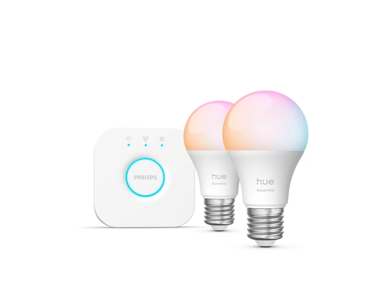 Philips Hue E WCA 806 A60 E27 2kit EU - E27 - 8 W - 16 million colours, White and colour light