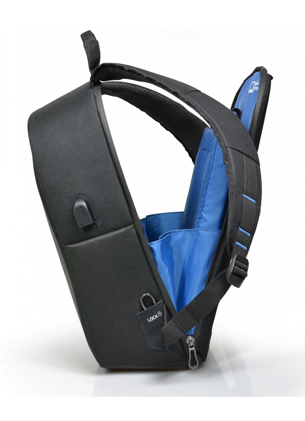 PORT DESIGNS - ANTI-THEFT - Chicago EVO - Fits up to size 15.6 " - Backpack - Shoulder strap - Black