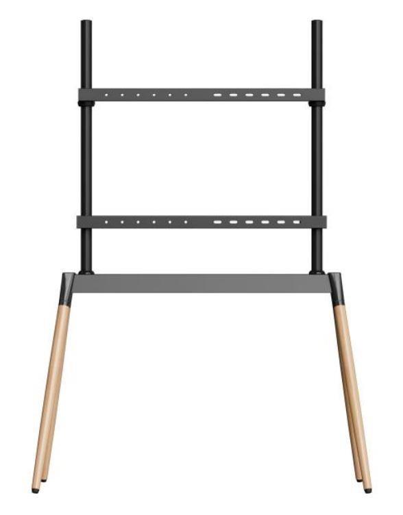 TV SET ACC FLOOR STAND 55-86"/BLK/WOOD TVS-86F-01-BK GEMBIRD