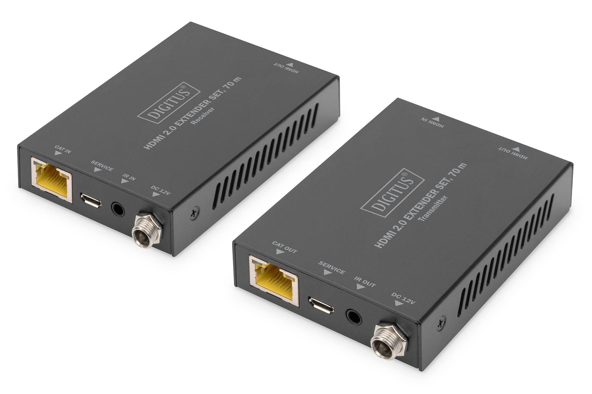 Digitus - HDMI Extender Set, 4K/60Hz, 70 m - DS-55506