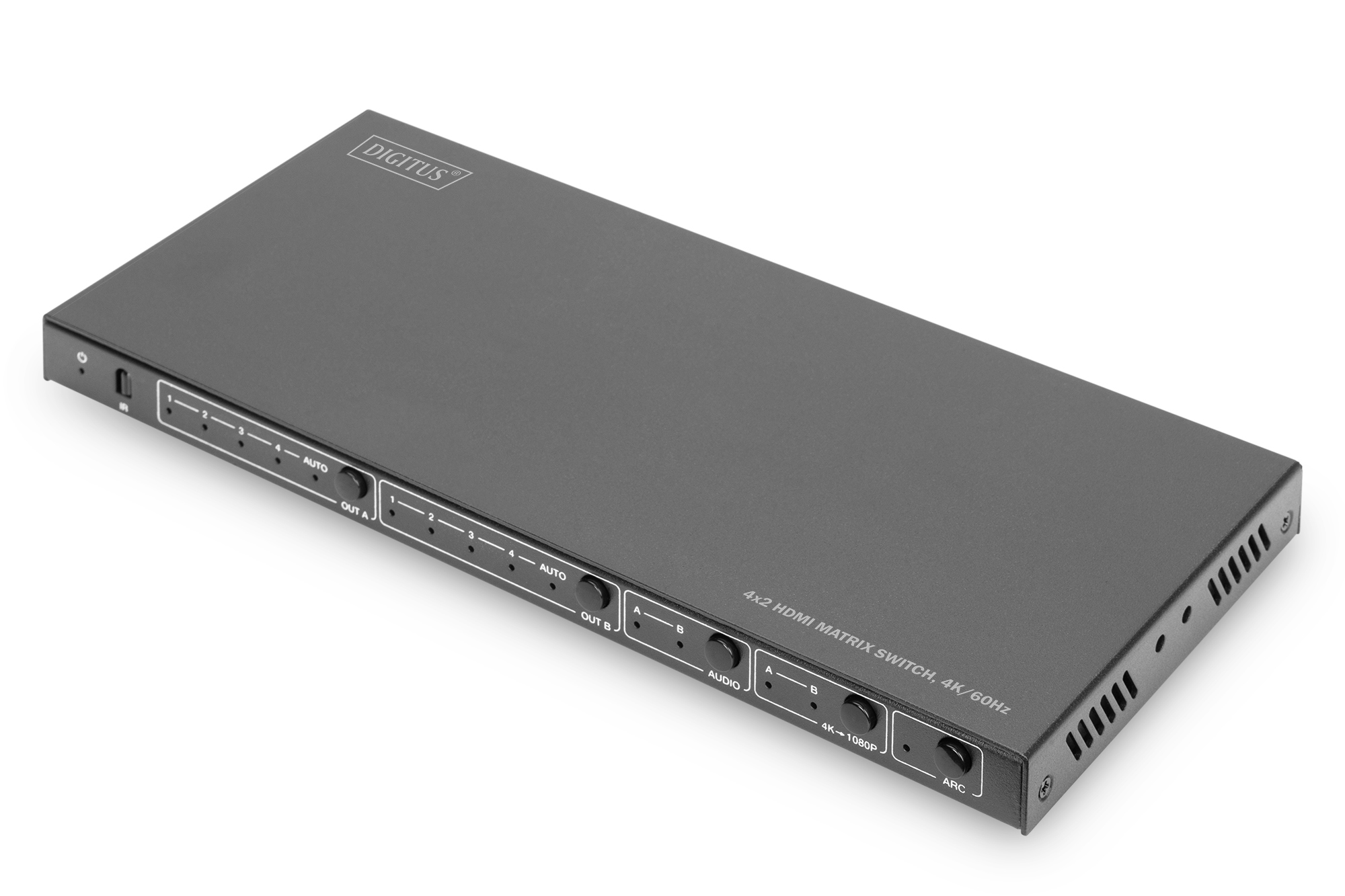 Digitus - 4x2 HDMI Matrix Switch, 4K/60Hz - DS-55509