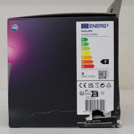 SALE OUT. Philips Hue Hue WCA 6.5W A60 E27, 4pcs pack - E27 - 6.5 W - RGBW 2000-6500K - Bluetooth and Zigbee - DAMAGED PACKAGING