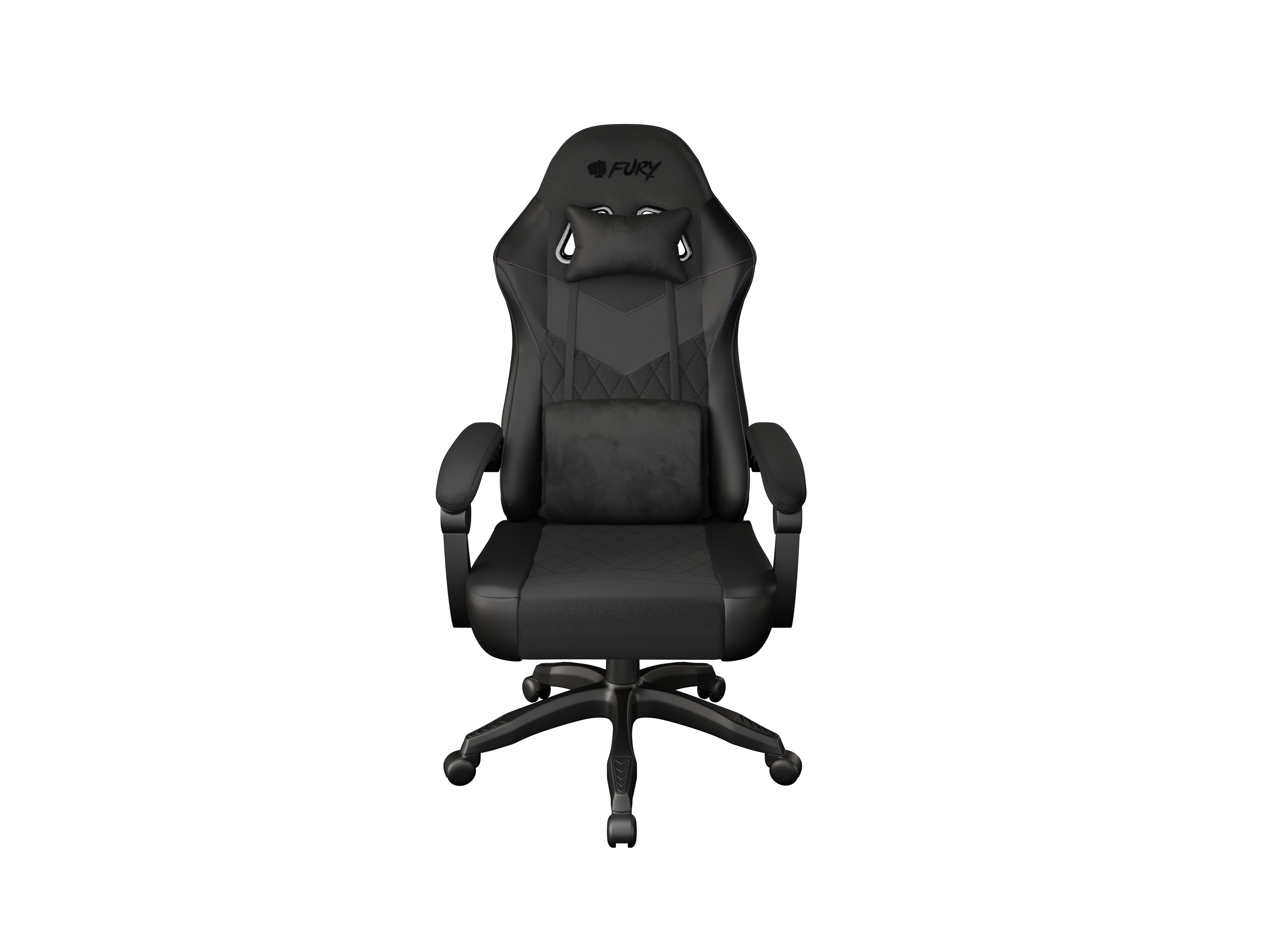 Fury Shinai S2 - Gaming Chair - Eco leather/Fabric/Nylon - Black