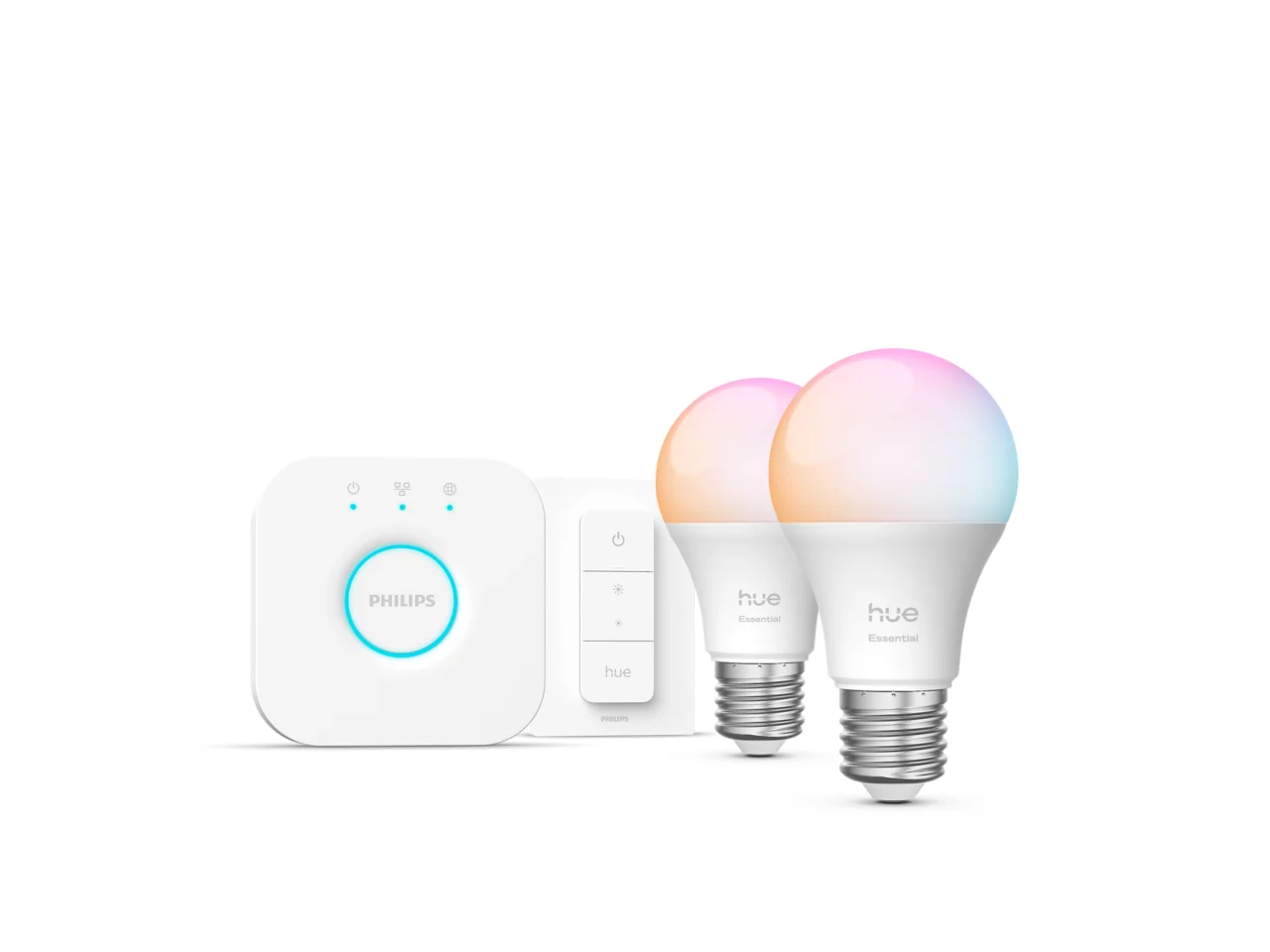 Philips Hue E WCA 806 A60 2kit SW EU - E27 - 8 W - 16 million colors, White and colored light