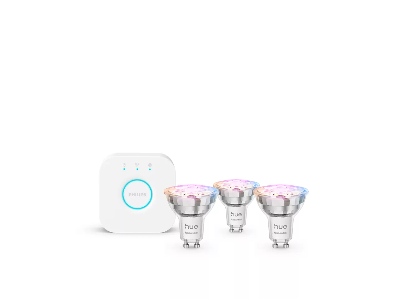 Philips Hue E WCA 345 GU10 3kit EU - GU10 - 3 W - 16 million colors, White and colored light