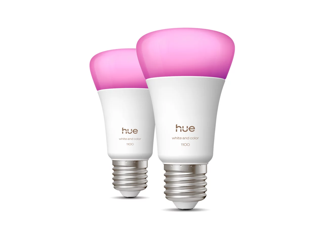 Philips Hue WCA 1100 A60 2P EU - E27 - 8.1 W - White and colour light - Bluetooth and Zigbee