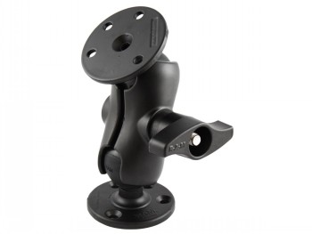 RAM MOUNTS LYHYT KIINNITYSVARSI + 2X D-KOKO 2.25" KUULA PYÖREÄ 3.68" ALUSTA