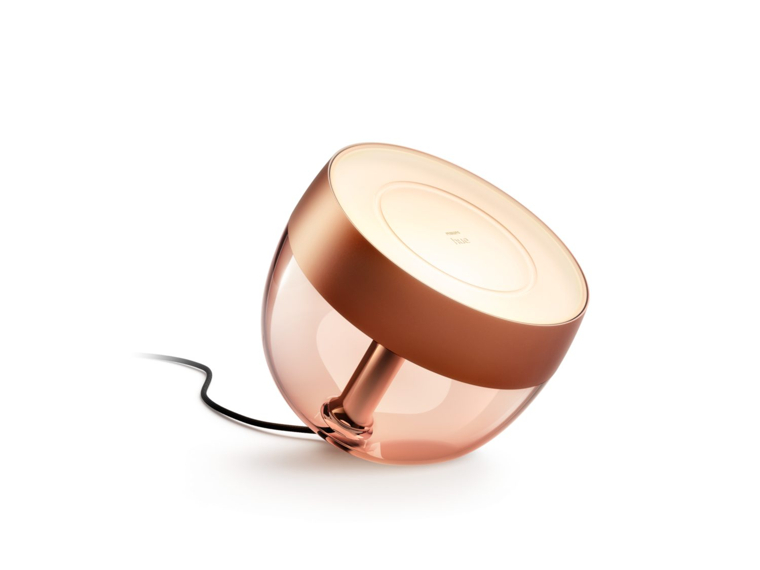 Philips Hue - Hue Iris Portable Lamp, Copper Special Edition - Copper/brass - Portable lamp