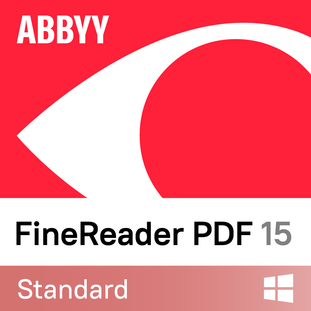 FineReader PDF 15 Standard - Single User License (ESD) - 1 year(s) - 1 user(s)