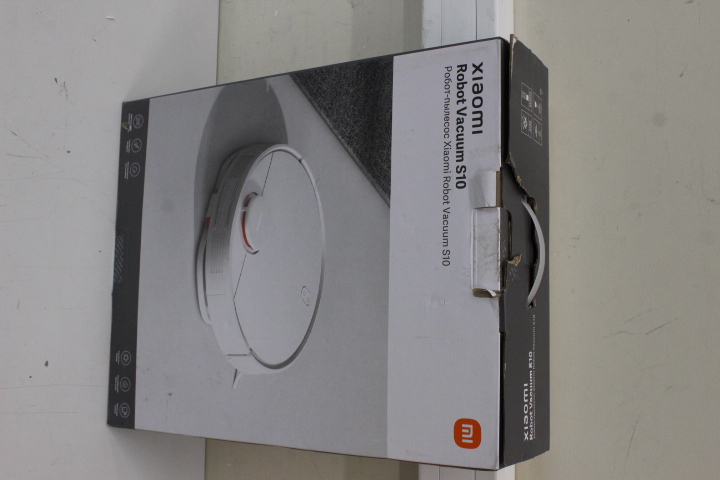 SALE OUT.  - Xiaomi - Robot Vacuum - S10 EU - Wet&Dry - Operating time (max) 130 min - Lithium Ion - 3200 mAh - Dust capacity 0.30 L - 4000 Pa - White - USED AS DEMO, DAMAGED PACKAGING, MISSING POWER STATION