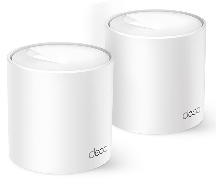 Wireless Router|TP-LINK|Wireless Router|1500 Mbps|Mesh|Wi-Fi 6|1x10/100/1000M|1x2.5GbE|DHCP|DECOX10(2-PACK)