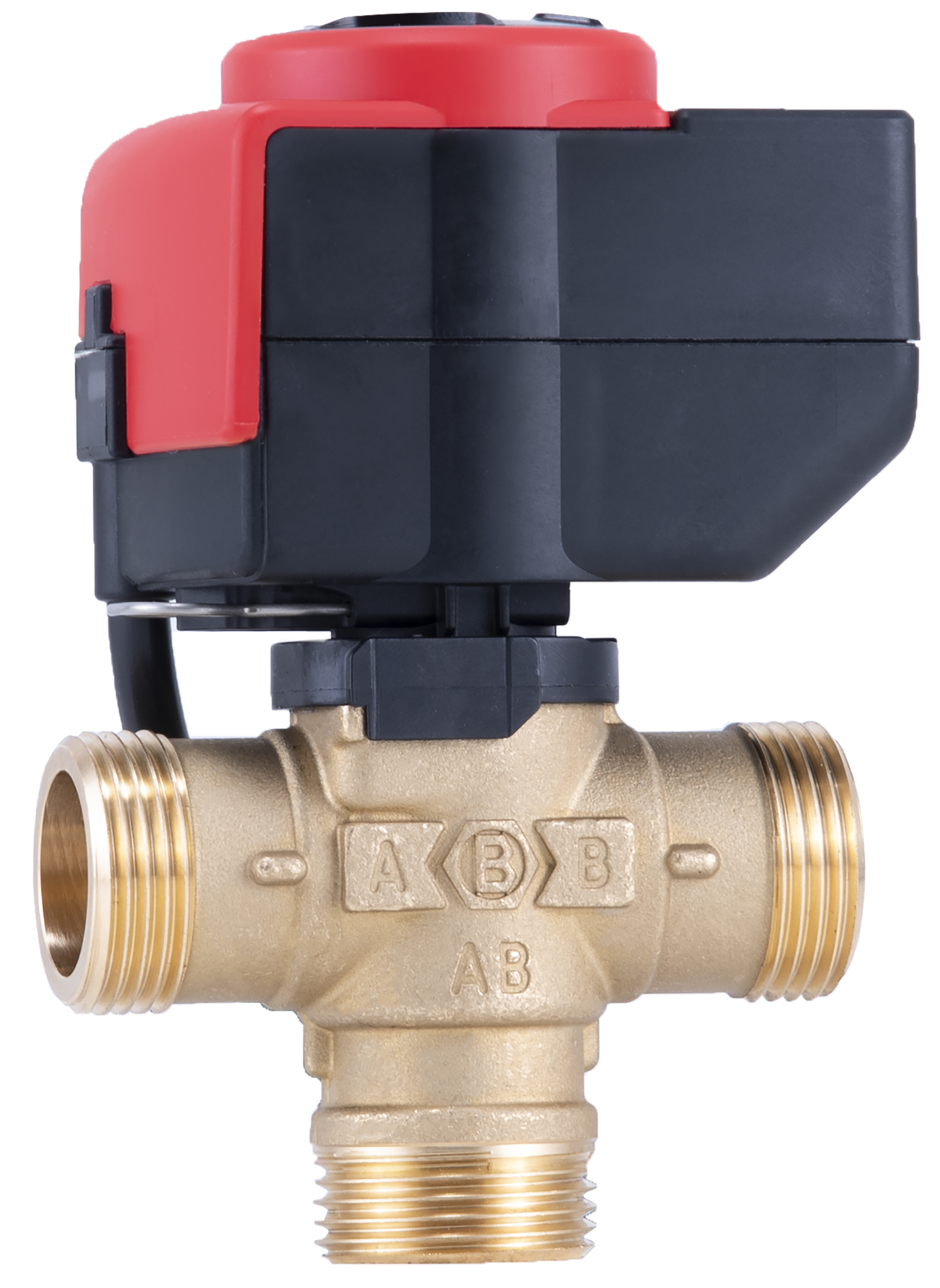 Barberi - Three-way flow distribution valve DN 25 with e-drive