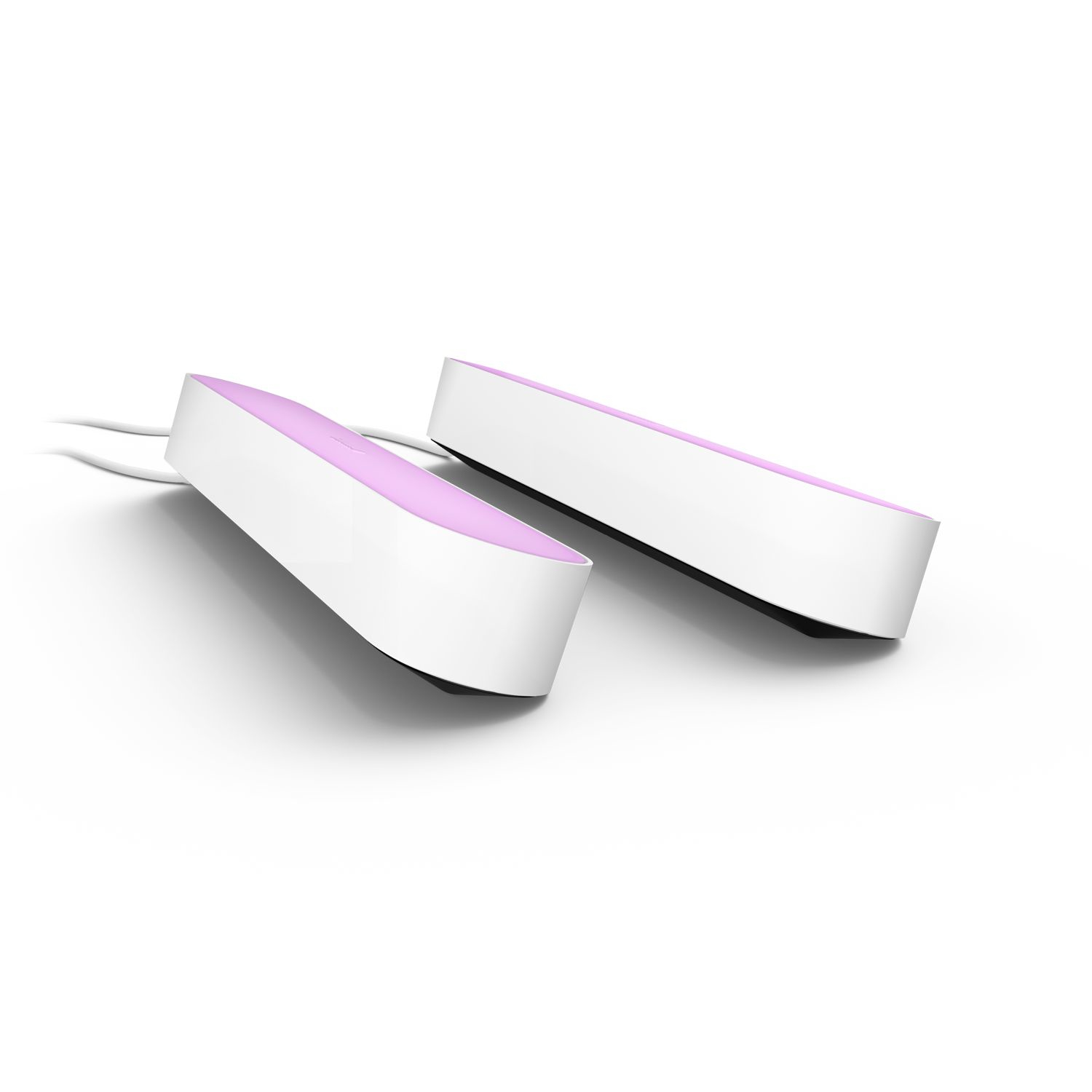 Philips Hue Play WCA Lightbar Base, Twin pack, White - 42 W - 2000-6500 Hue White Colour Ambiance