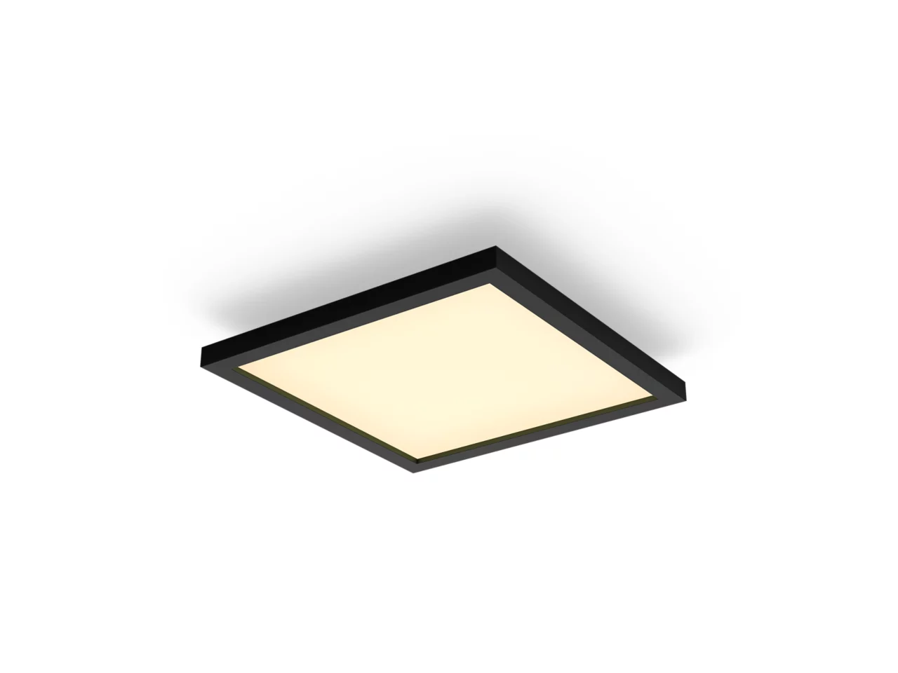 Philips Hue Aurelle square panel light, Black - 2200-6500 Hue White Ambiance