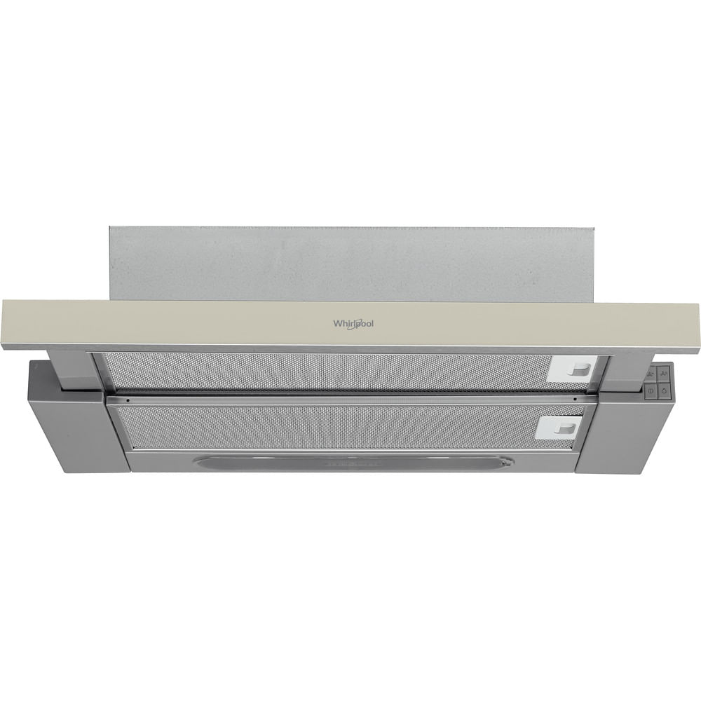WHIRLPOOL Hood AKR 750 G SD, Built under, Telescopic, Grey 60cm 304 m3/h