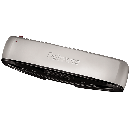Silver/Black - Laminator Saturn 3i A3