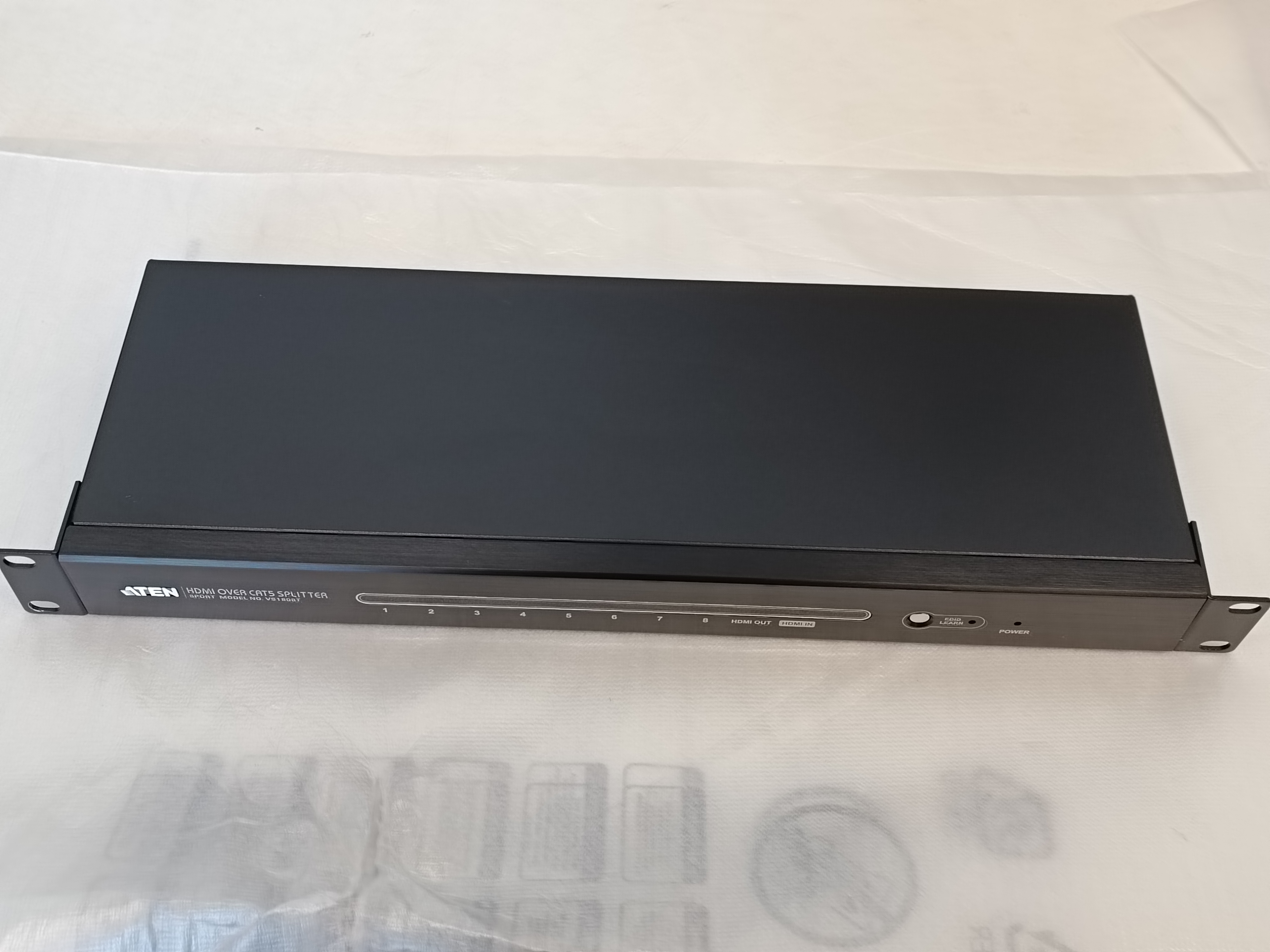 SALE OUT. Aten - HDMI - 8-Port HDMI Cat 5 Splitter - Warranty 3 month(s) - USED, REFURBISHED, WITOUT ORIGINAL PACKAGING, ONLY POWER ADAPTER INCLUDED