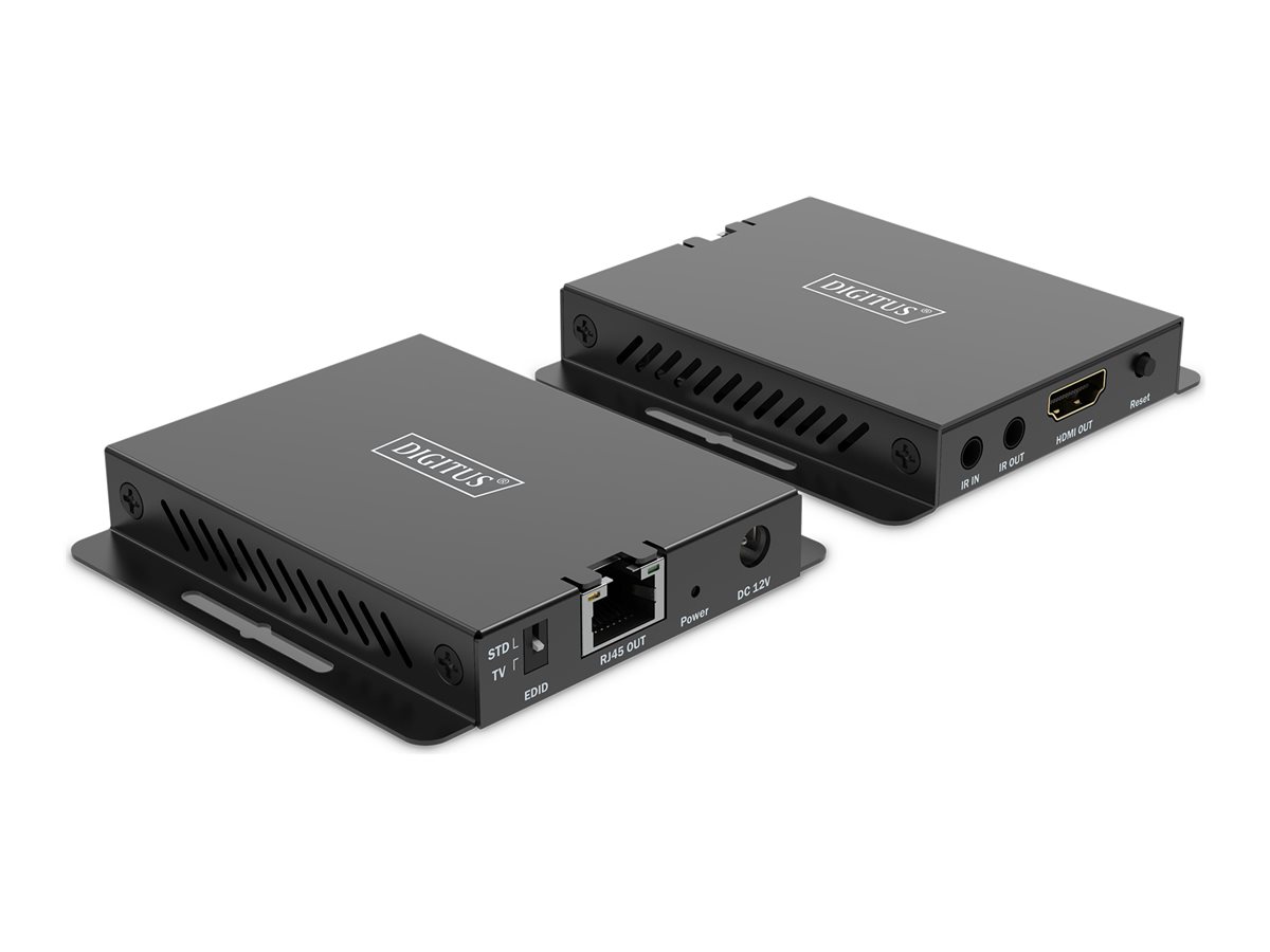 Digitus HDMI Extender Set, 4K/120Hz, 40 m - DS-55342 - Black