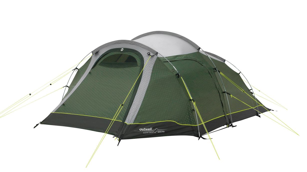 Outwell Tent - Earth 4 Plus - 4 person(s) - Green