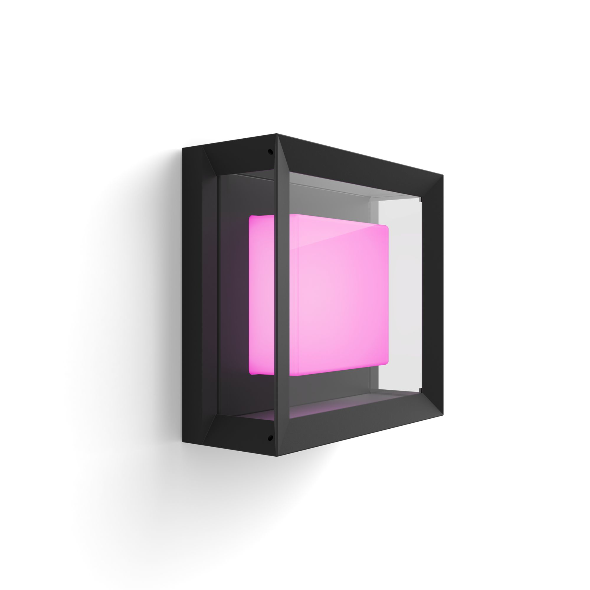 Philips Hue WCA Econic Outdoor Square Wall Lantern - 15 W - 2000-6500 Hue White Colour Ambiance