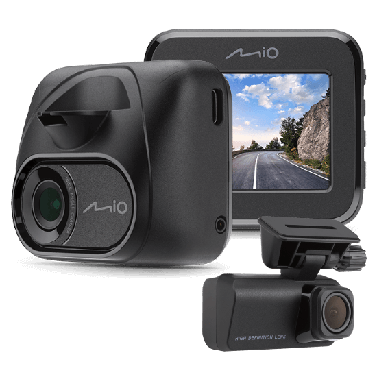 Mio MiVue C595WD (T30 rear cam), Full HD, STARVIS, Speedcam - GPS - Wi-Fi