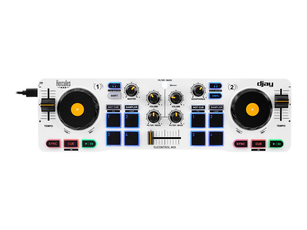 Hercules - DJControl Mix - Speakers - USB connectivity - Bluetooth