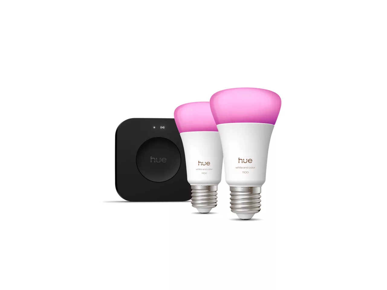 Philips Hue WCA A60 2KIT Pro EU - E27 - White and colored light - Bluetooth and Zigbee