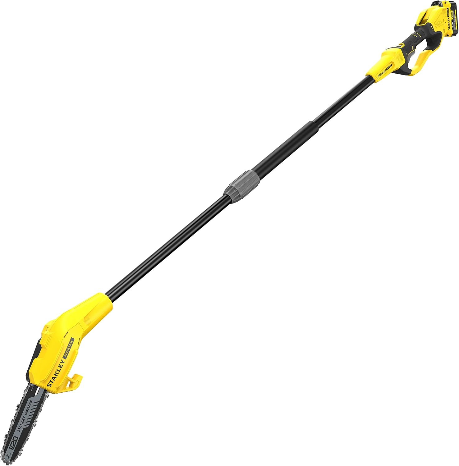 Stanley Cordless Chain Saw - SFMCPS620M1-QW - 18 V - 4 Ah - Lithium-ion technology