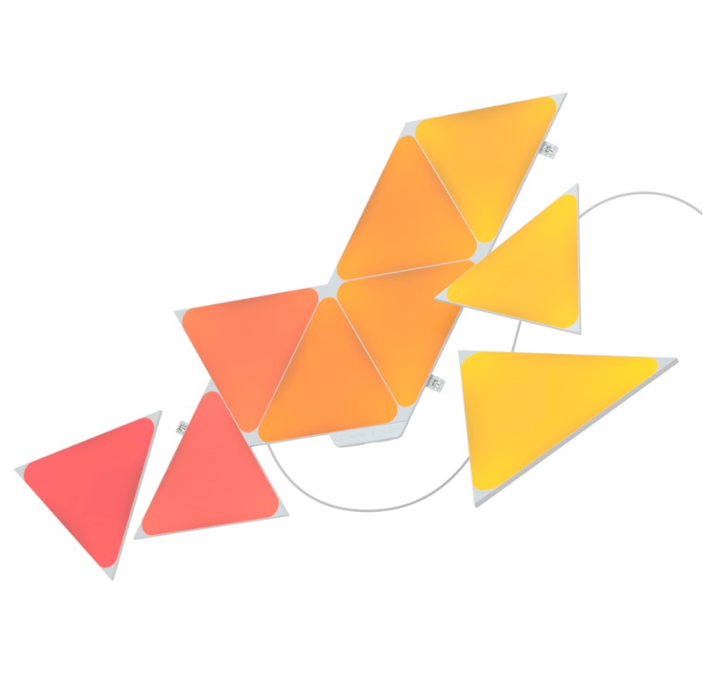Nanoleaf - Shapes Triangles Starter Kit (9 panels) - 1 W - 16M+ colours