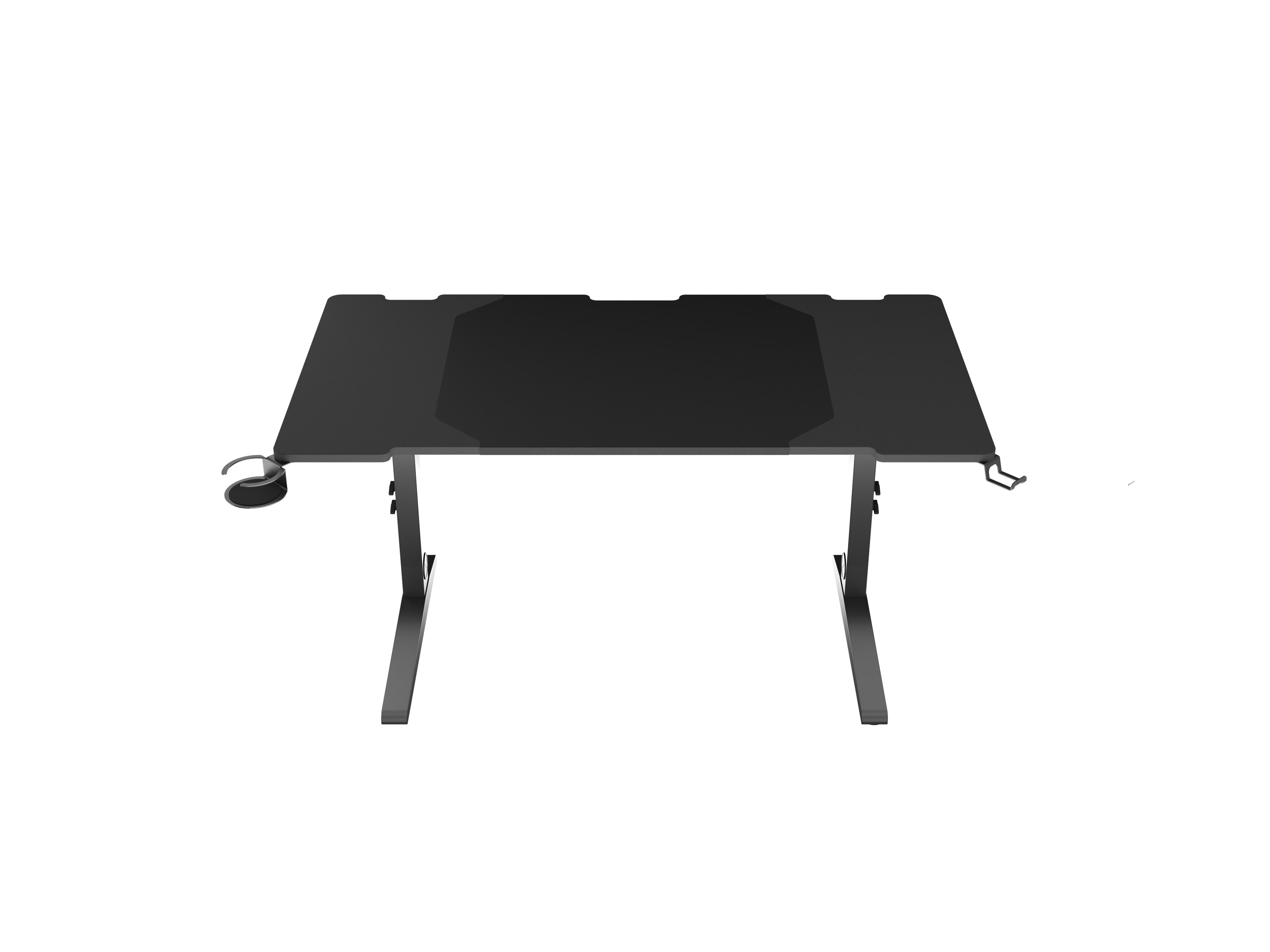 Genesis - Modular Gaming Desk - Holm 140 RGB - Anthracite Black