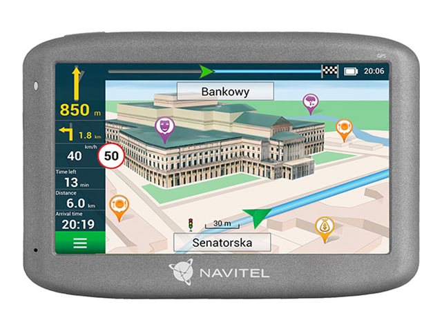 Navitel - E505 Magnetic - GPS (satellite) - 480 x 272 pixels - Maps included