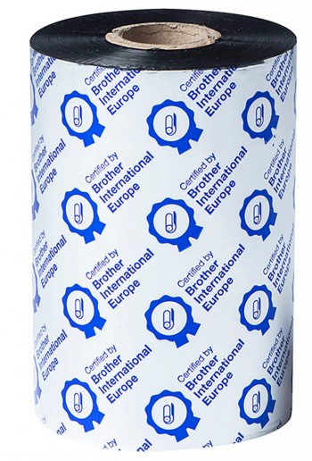 BROTHER BRP-1D450-110 PREMIUM RESIN BLACK 110MM X 450M RIBBON (PK OF 8)
