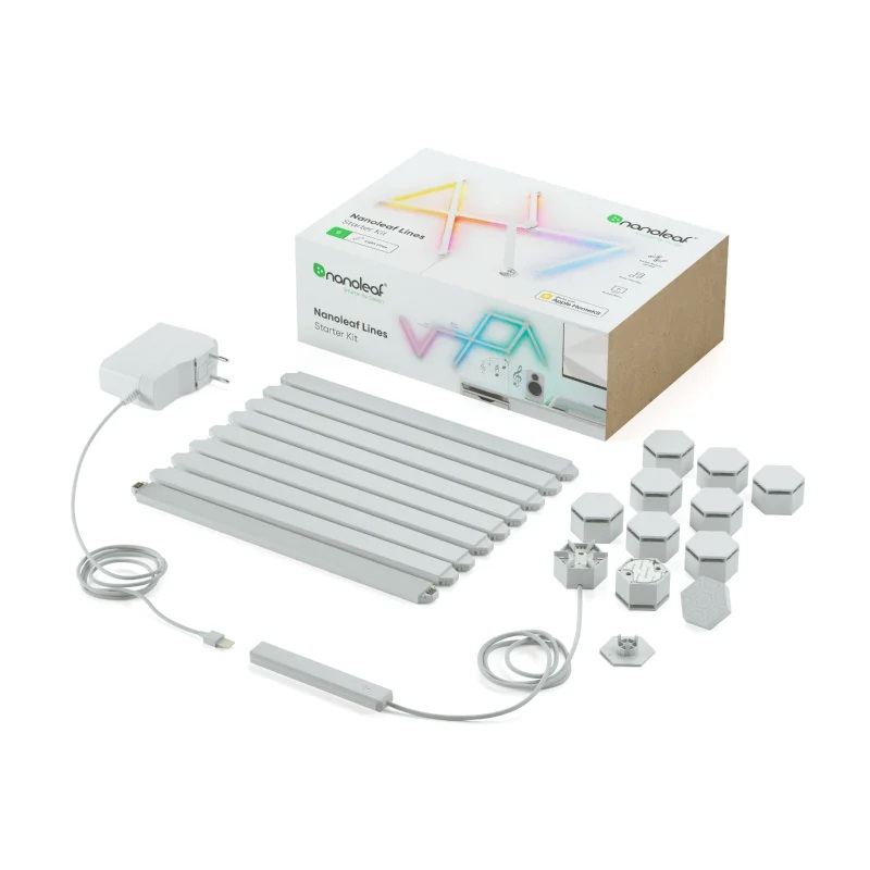 Nanoleaf - Lines Starter Kit (9 panels) - 16M+ colors